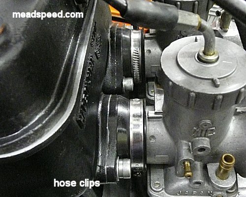 Inlet Manifold Rubber Clips